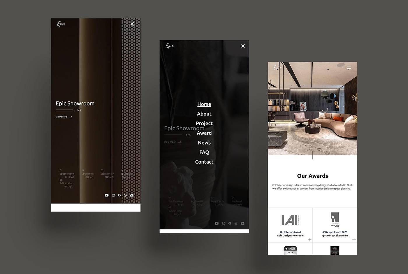 Epic Interior Design Limited - Showcase - Web Design Company Hong Kong ...