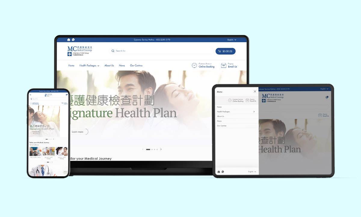 Hong Kong Medical Consultants (HKMC) - Showcase - Web Design Company ...