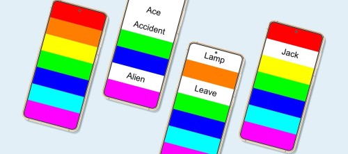 Apps Development - ABC Rainbow Flash Card