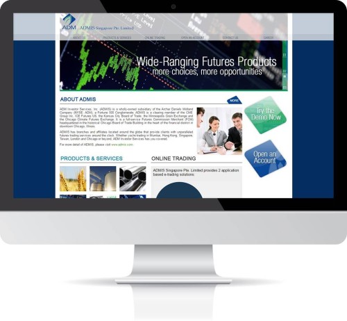 Web Design - ADMIS Singapore Pte. Limited
