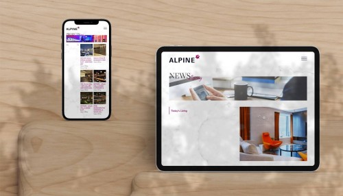 Web Design - Alpine Interiors Limited