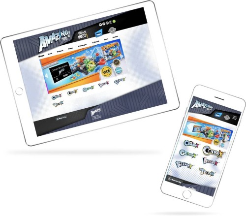 Web Design - Amazing Toys Limited