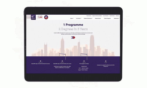 網站設計 - CUHK - BBA-JD