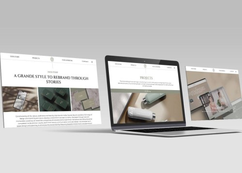 網站設計 - Grande Branding (CMS Development and Integration)