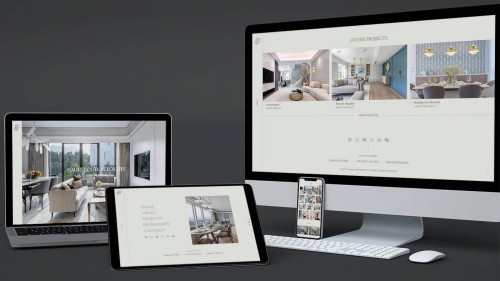 Web Design - Grande Interior (CMS Development and Integration)