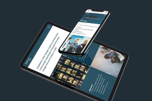 網站設計 - Kerogen Capital