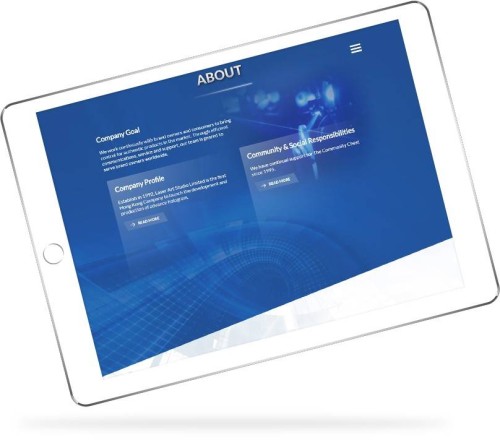 Web Design - Laser Art Studio Limited