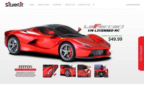 Web Design - Silverlit