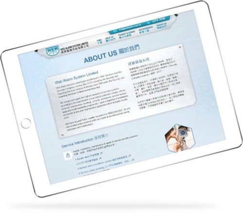 网站设计 - Web Alarm system limited