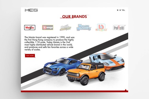 网页设计: 美珍香集团