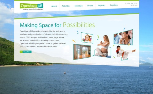 网站设计 - OpenSpace DB