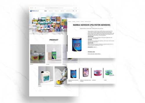 網站設計 - 雅倫建築石料公司