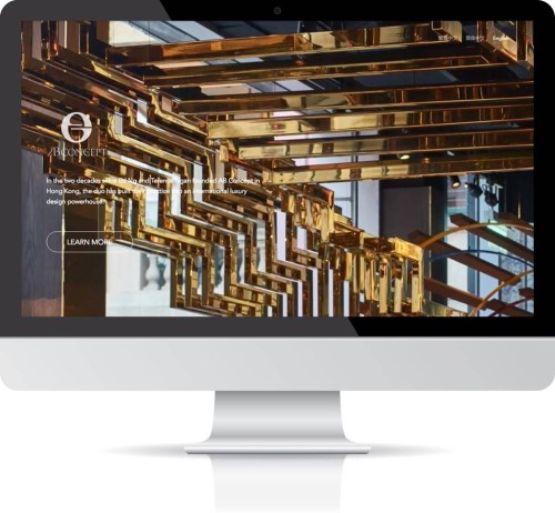 网站设计 - AB Concept