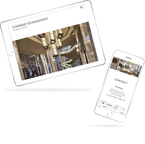 网站设计 - AB Concept