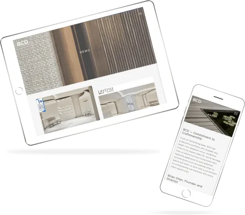 网站设计: BCD International Design Limited