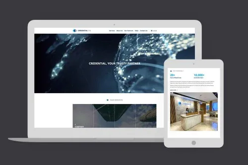 Web Design: Credential Corporate Services Limited