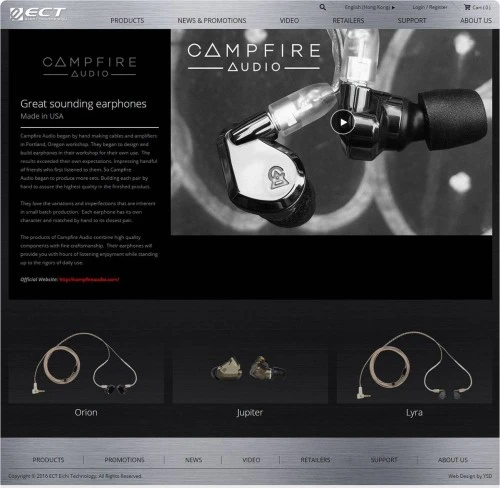 Web Design: ECT Eichi Technology