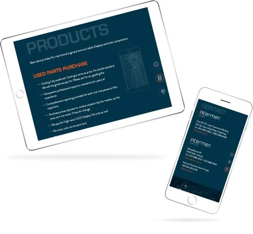 网站设计: Intermen Limited