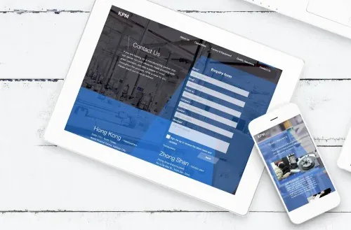 网站设计: KPM Company Limited