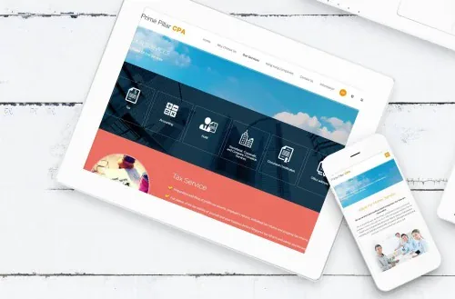 Web Design: Prime Pillar CPA
