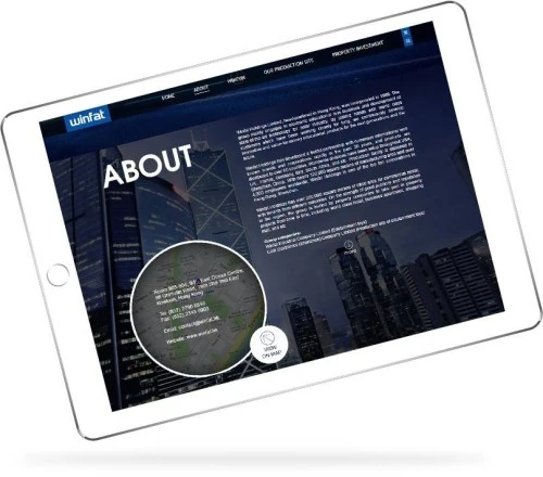 Web Design: Winfat Holdings Limited