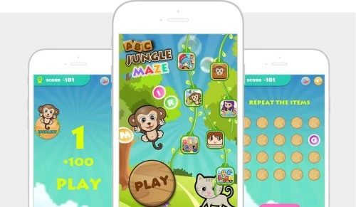 Apps Development: ABC Jungle Memory Maze