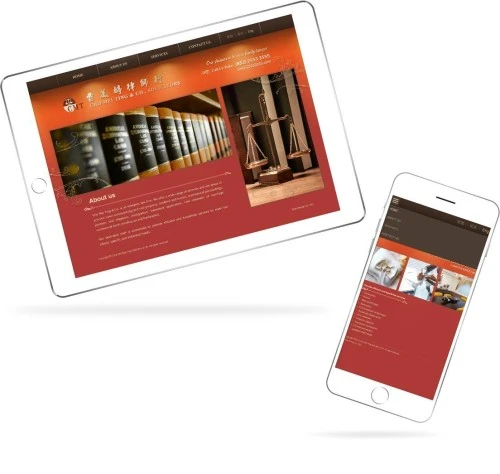Web Design: Cho Mei Ting Solicitors & Co.