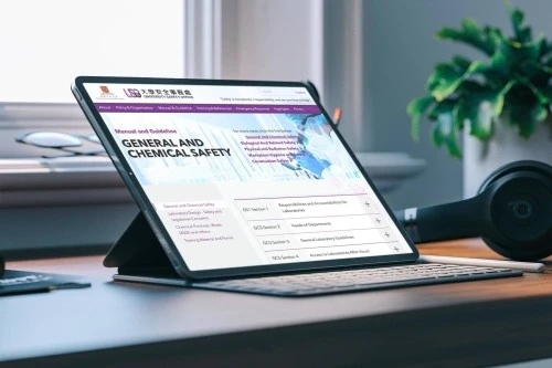 Web Design: CUHK - University Safety Office
