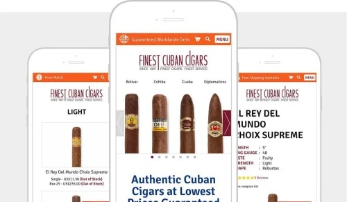 Apps Development: Finest Cuban Cigars