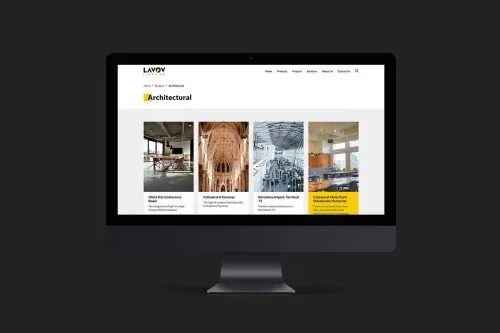 Web Design: Lavov Lighting
