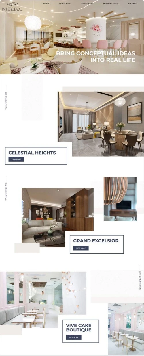 Web Design: Interdeco Design Limited