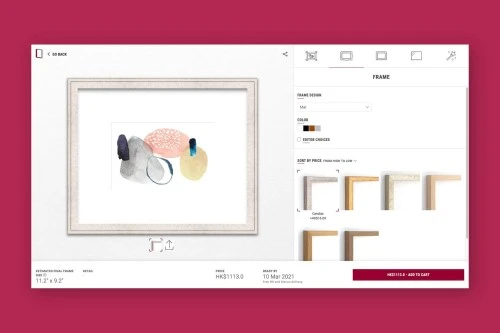 Web Design: Lee Wah Art & Frames Company