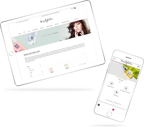 Web Design: L’atelier de Beautyholic