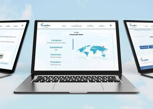 Web Design: Sunnyhose Company Ltd.