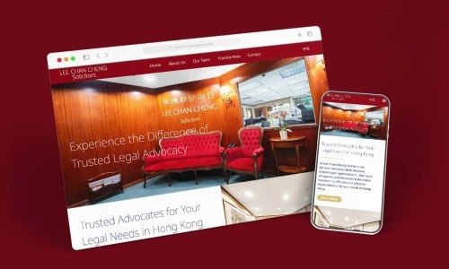Web Design: Lee Chan Cheng Solicitors