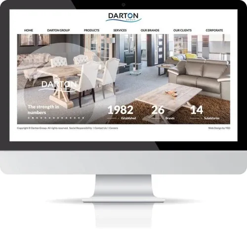 Web Design: Darton Group